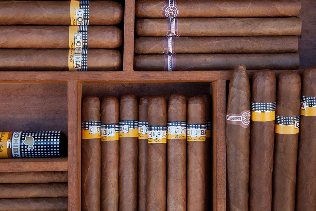 Cuban cohiba cigars