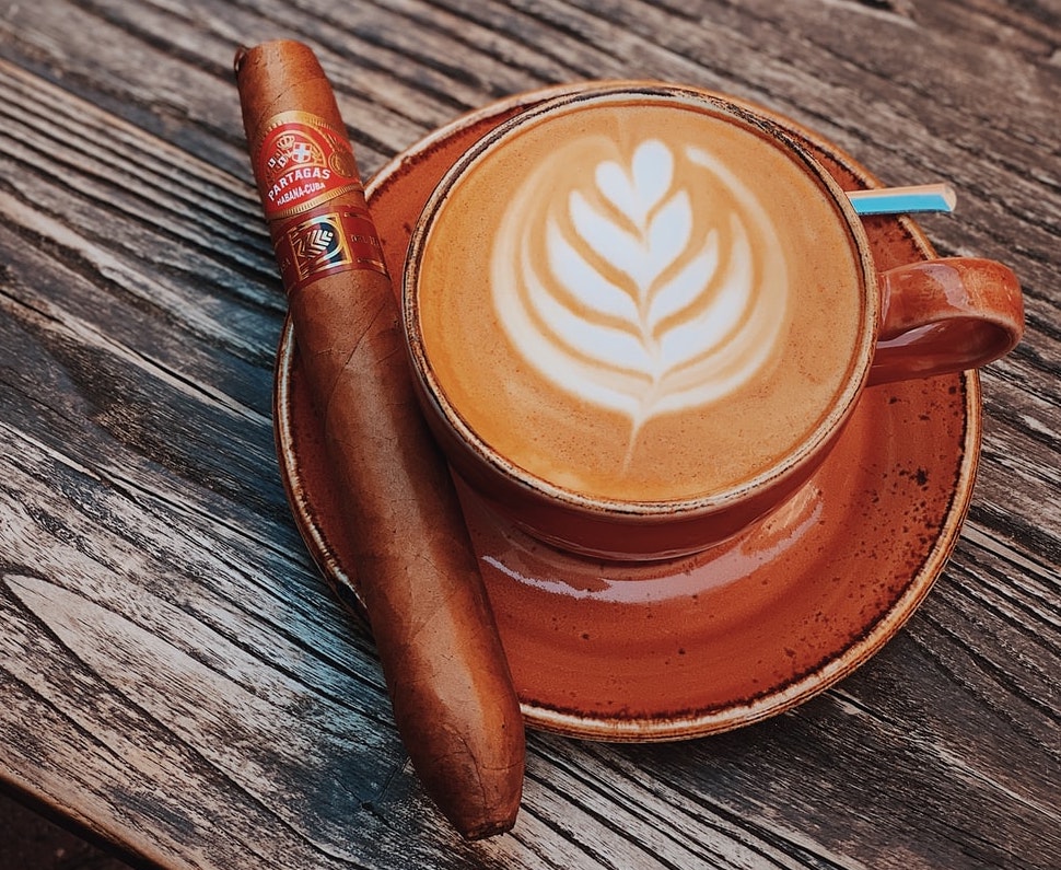coffee and cigar