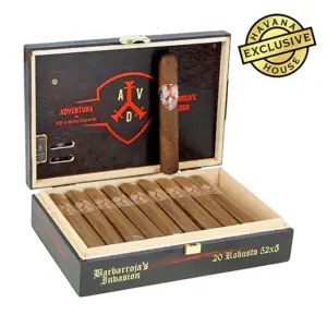 ADVentura Barbarroja's Invasion Robusto Cigar - Box of 20