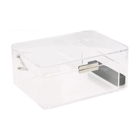 Zino Acrylic Clear Humidor (60 Cigar Capacity) Havana House