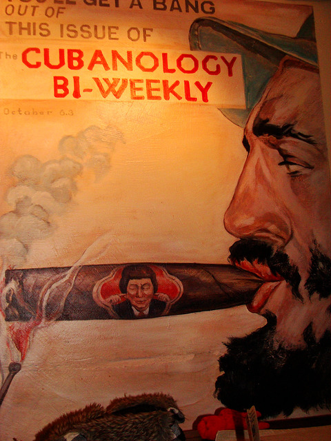 Castro on the front of Mad Magazine