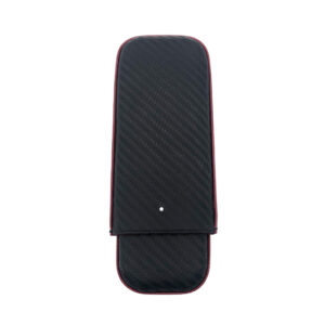 Dunhill White Spot Highland 9 Cigar Case (2 Robusto) - Limited Edition Black and Orange