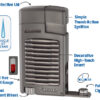 Xikar Forte Single Jet Flame Cigar Lighter - Black - Image 2