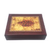 Humidor Tobacco Leaf Design - 25 Cigar Capacity - Image 2