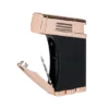 Palio Pro Scorpius Single Torch Cigar Lighter - Black & Rose Gold - Image 2
