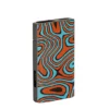 Vector Bishop Flat Flame Lighter - Orange Turquoise Wave - Image 2