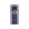 Xikar HP4 Quad Jet Cigar Lighter - Blue - Image 2