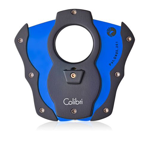 Colibri Cut Cigar Cutter-Black With Blue Blades