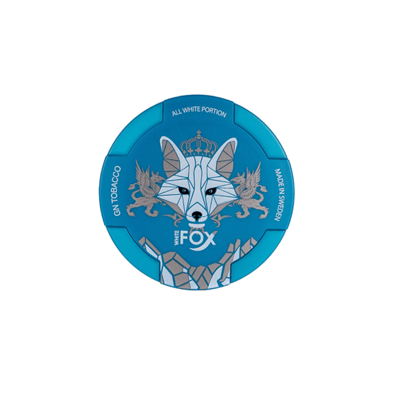 White Fox Slim Five Paws Slim White Portion Nicotine Pouches - Single Tin