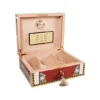 Elie Bleu Medals Red Sycamore Humidor - 75 Cigar Capacity