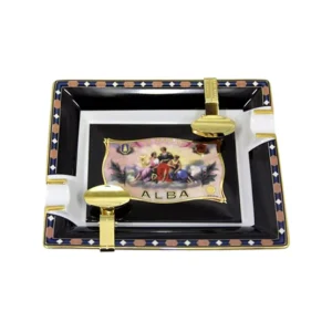 Golden Cigar Bridges For Ashtray (Set of Two)