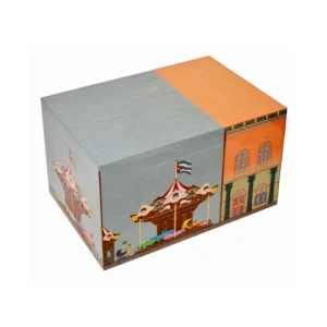Elie Bleu Casa Cubana Carousel Humidor - 125 cigar Capacity