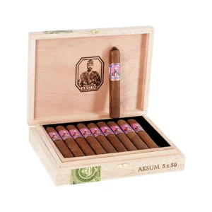 Foundation Aksum Claro Robusto Cigar - Box of 10