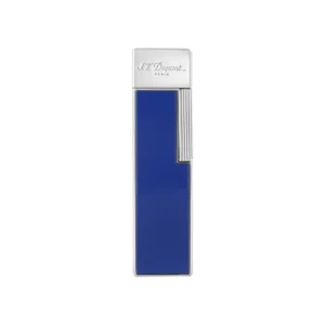S.T. Dupont Twiggy Torch Flame Lighter – Blue/Chrome